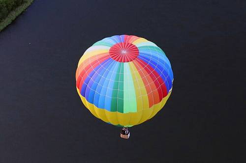 Фото полет на воздушном шаре