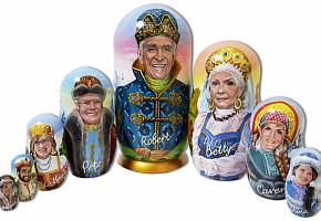Индивидуальная роспись матрешек